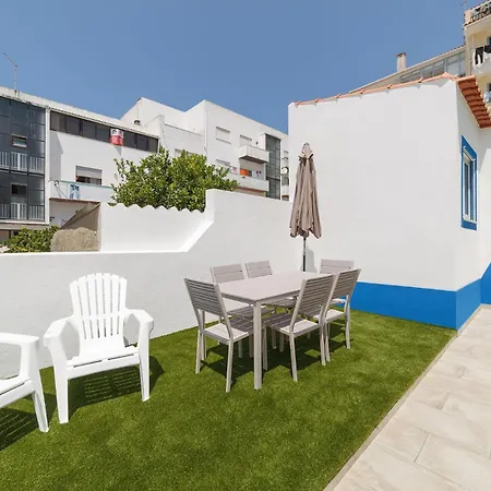 Apartament Patio C'un Casinhas Nazaré